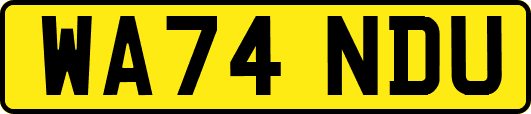 WA74NDU