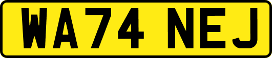 WA74NEJ