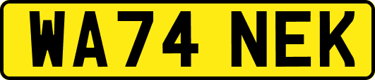 WA74NEK