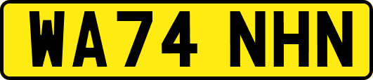 WA74NHN