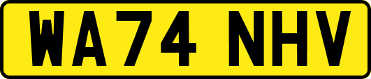 WA74NHV