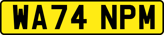 WA74NPM