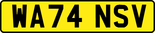 WA74NSV