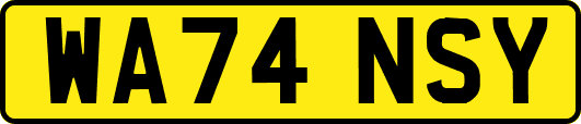 WA74NSY