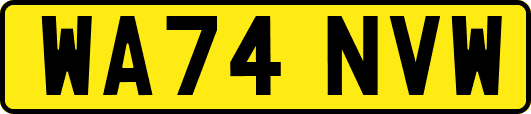 WA74NVW