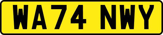WA74NWY