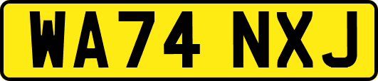 WA74NXJ