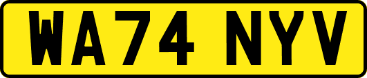 WA74NYV