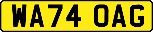 WA74OAG