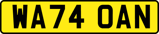 WA74OAN