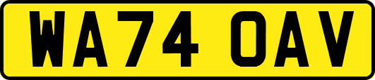 WA74OAV