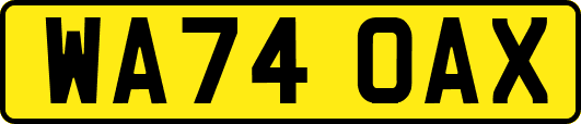 WA74OAX