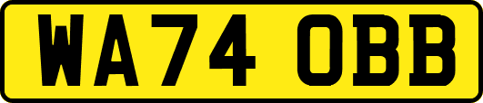 WA74OBB