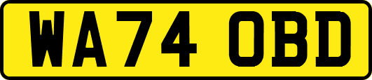 WA74OBD