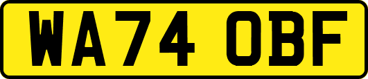 WA74OBF