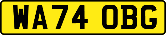 WA74OBG