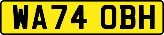 WA74OBH