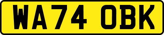 WA74OBK