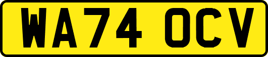 WA74OCV