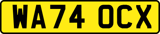 WA74OCX