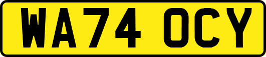 WA74OCY