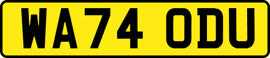 WA74ODU