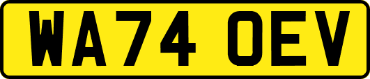 WA74OEV