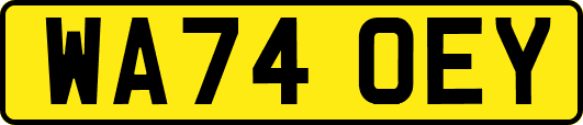 WA74OEY