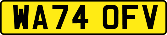 WA74OFV