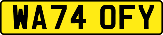WA74OFY