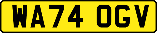 WA74OGV