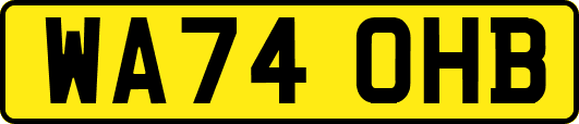WA74OHB