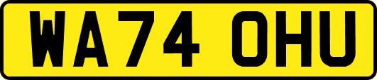 WA74OHU