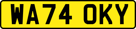 WA74OKY