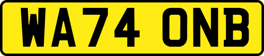 WA74ONB