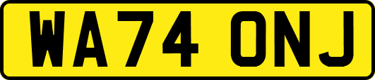 WA74ONJ