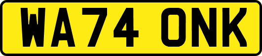 WA74ONK