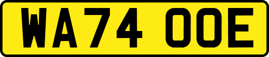 WA74OOE