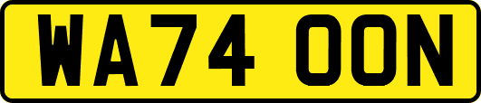 WA74OON