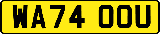 WA74OOU