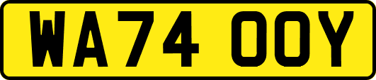 WA74OOY