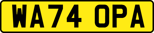 WA74OPA