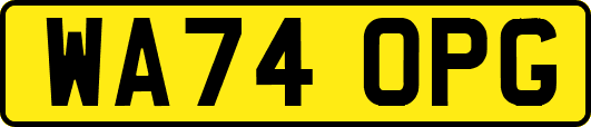 WA74OPG