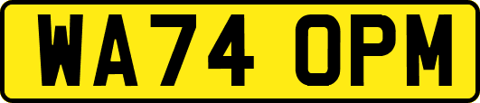 WA74OPM