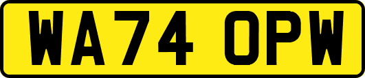 WA74OPW