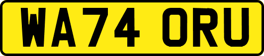 WA74ORU
