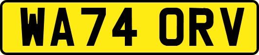 WA74ORV