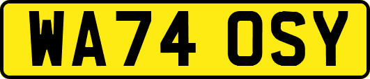 WA74OSY