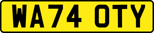 WA74OTY