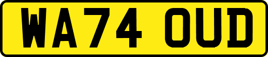 WA74OUD